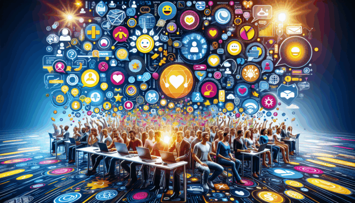 A vibrant digital forum where users discuss and share surprising supplement results, fostering community and dialogue.