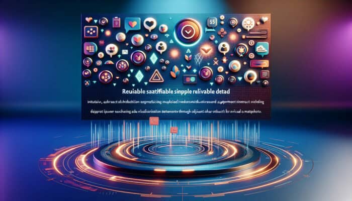 Top Platforms for Supplement Customer Feedback: Vibrant supplement feedback platform interface with clean icons, chat bubbles, users interacting, data visualizations, and satisfaction symbols fostering trust.